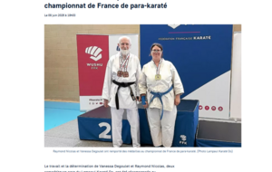 Championnat de France para karate Juin 2026