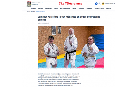 Coupe de Bretagne combat pupille et benjamin Mars 2026