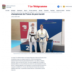 Championnat de France para karate Juin 2026